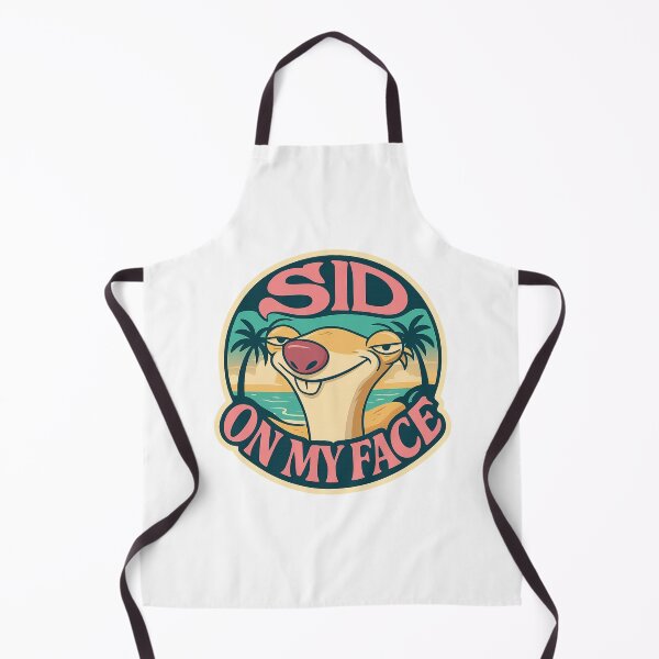 Item preview, Sid On My Face – Beach Sunset Cartoon Parody designed and sold by Aryabek.