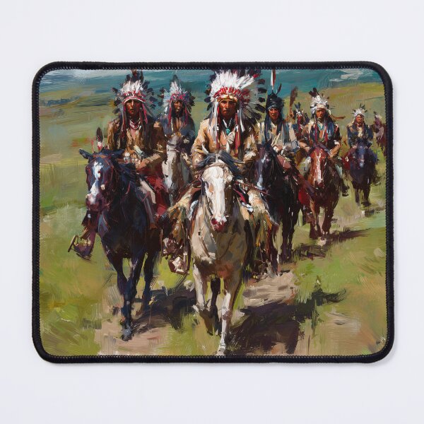 Item preview, Native American Riders Across the Plains designed and sold by lautir.