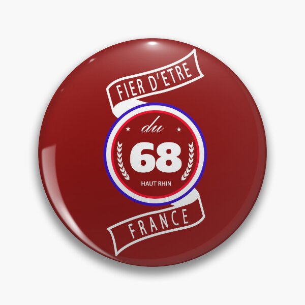 Item preview, Proud to be from the 68, Haut-Rhin, France designed and sold by capricedefille.