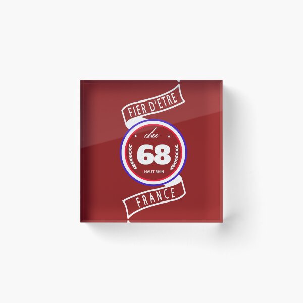 Item preview, Proud to be from the 68, Haut-Rhin, France designed and sold by capricedefille.