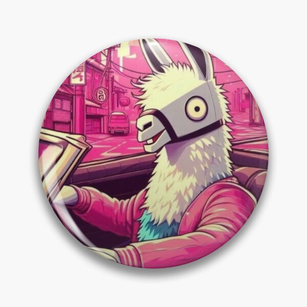Item preview, "Llamageddon: Chrome Snouts & Sunset Circuits" designed and sold by Print Fiction.
