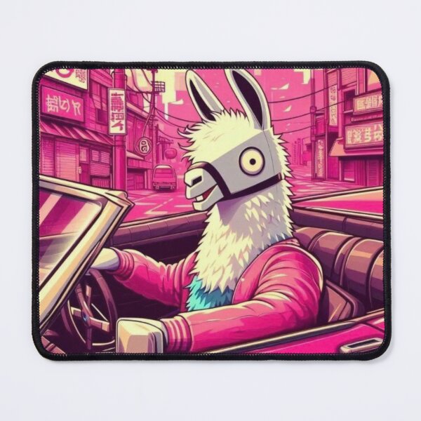 Item preview, "Llamageddon: Chrome Snouts & Sunset Circuits" designed and sold by Print Fiction.