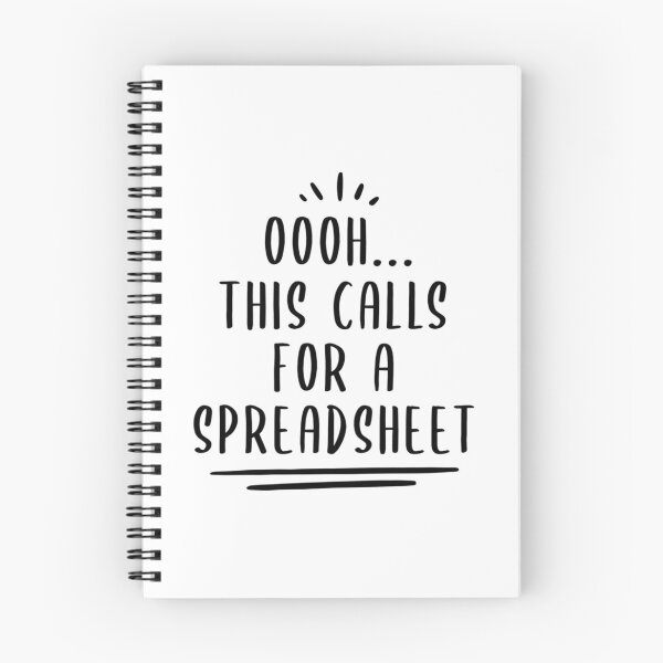 Item preview, This Calls For A Spreadsheet designed and sold by wvwtoyfogt30.