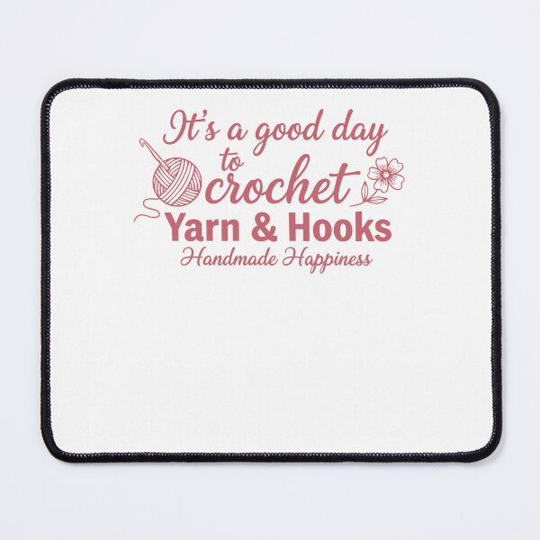 Item preview, Its A Good Day To Crochet Yarn And Hooks Handmade designed and sold by LuminOrb.