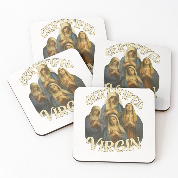 Item preview, Certified Virgin Classic Edition – Renaissance Style Virgin Mary Gag designed and sold by Places On Earth.