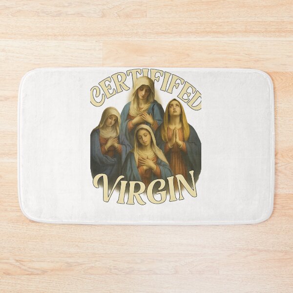 Item preview, Certified Virgin Classic Edition – Renaissance Style Virgin Mary Gag designed and sold by Places On Earth.