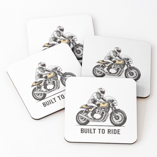 Item preview, Built to Ride – Vintage Motorcycle Design designed and sold by TwoWheels-shop.