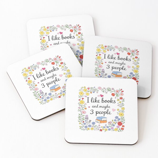 Item preview, Floral Book Nerd designed and sold by ChristinDresner.