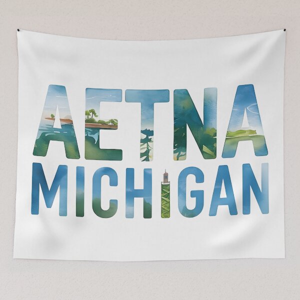 Item preview, Aetna, Michigan, Aetna MI, Aetna Michigan designed and sold by MoMidoStore.