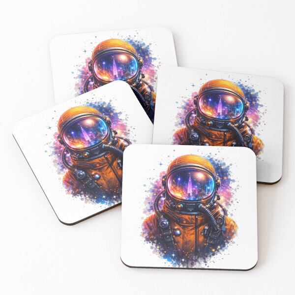 Item preview, Astronaut Helmet City Reflection designed and sold by the-dovlat.