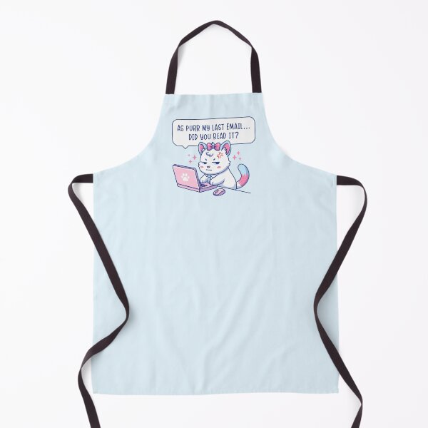 Item preview, As Purr My Last Email - Funny Cat Office Humor Work Pun designed and sold by Brogress Project.
