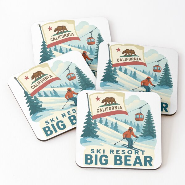 Item preview, Ski Resort Big Bear, California designed and sold by devonclemon.