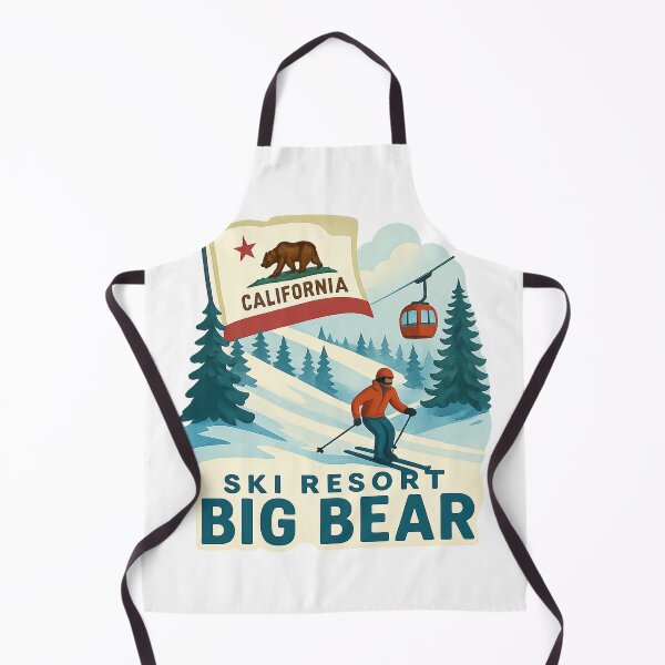 Item preview, Ski Resort Big Bear, California designed and sold by devonclemon.