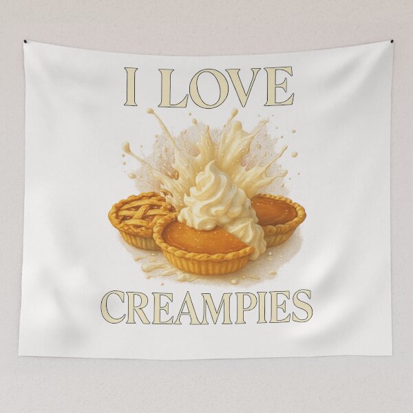 Item preview,  Love Creampies – Saucy Dessert Gag with Whipped Topping designed and sold by Places On Earth.
