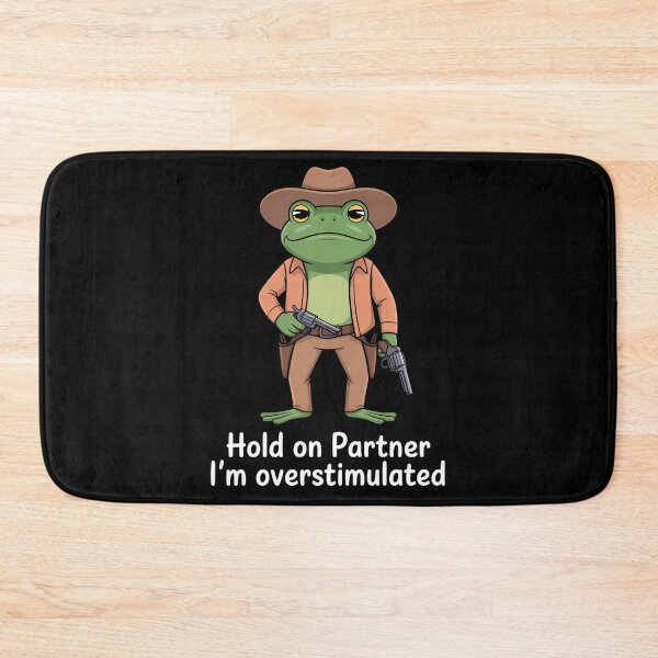 Item preview, Cowboy Frog meme  designed and sold by bongsentrang.