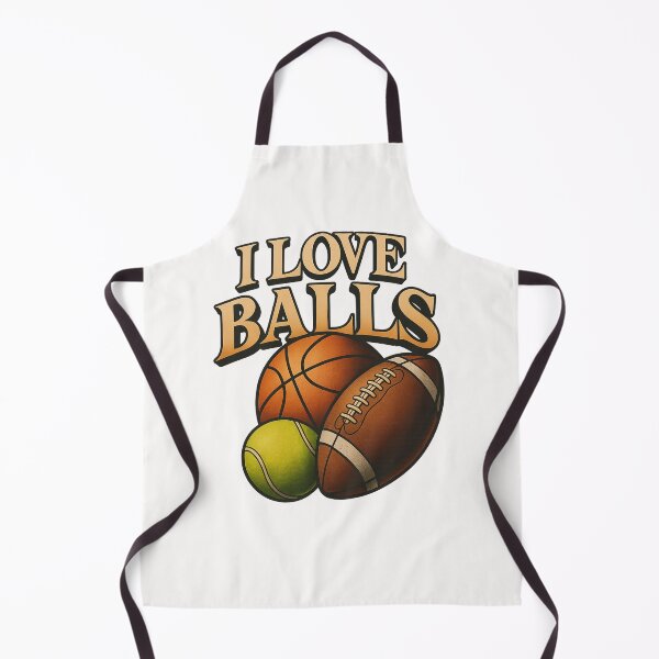 Item preview, I Love Balls – Funny Male Gay Joke designed and sold by Places On Earth.