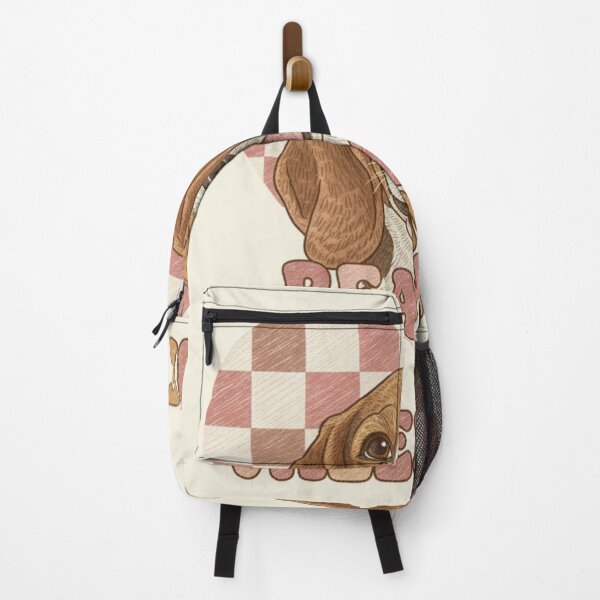 Item preview, Beagle Is My Valentine - Handcrafted Style Retro Dog Art designed and sold by Nordic Echo.
