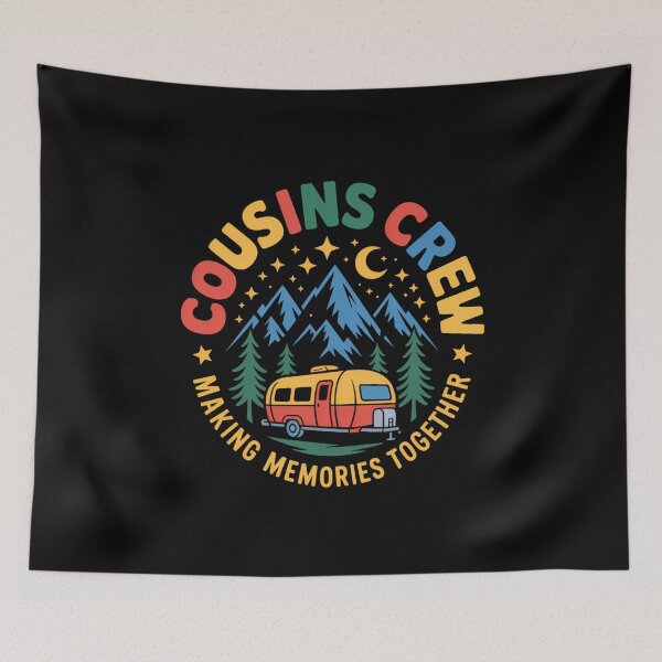 Item preview, Cousin Crew Family Trip Camping designed and sold by bongsentrang.
