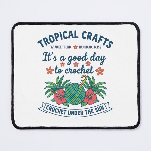 Item preview, Its A Good Day To Crochet designed and sold by LuminOrb.