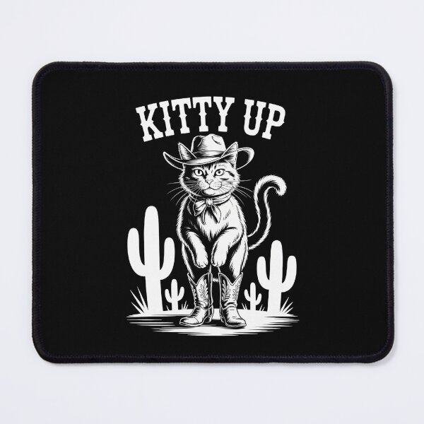 Item preview, Country Music Lovers Funny Cowboy Cat designed and sold by SyncSusscess.
