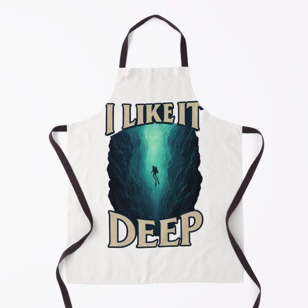 Item preview, I Like It Deep – Ocean Trench Diver Pun designed and sold by Places On Earth.