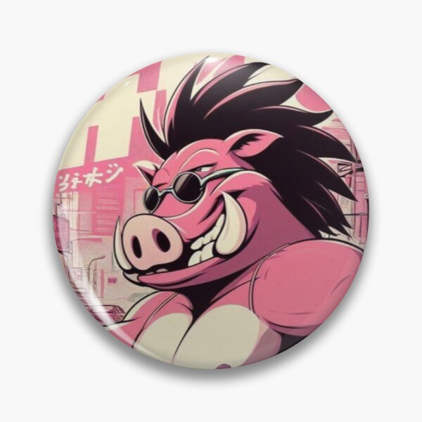 Item preview, "Snout & Swagger: Warthog Wheels in the Tokyo Tangle" designed and sold by Print Fiction.
