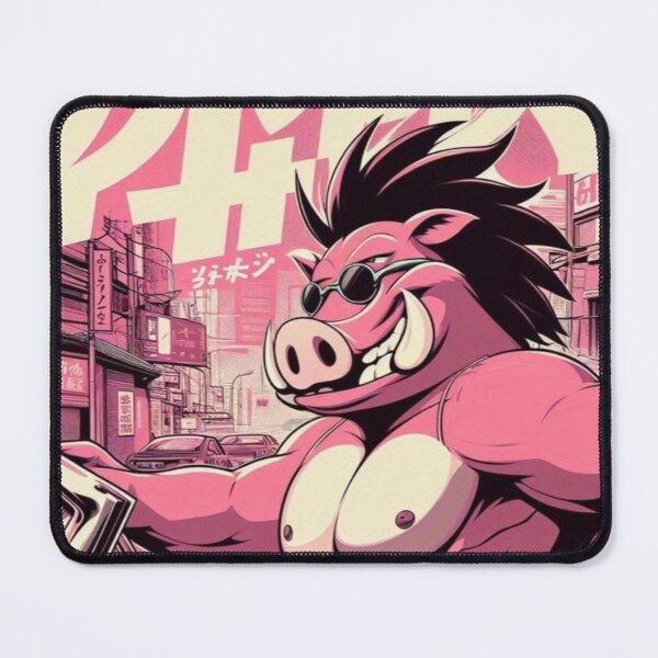 Item preview, "Snout & Swagger: Warthog Wheels in the Tokyo Tangle" designed and sold by Print Fiction.