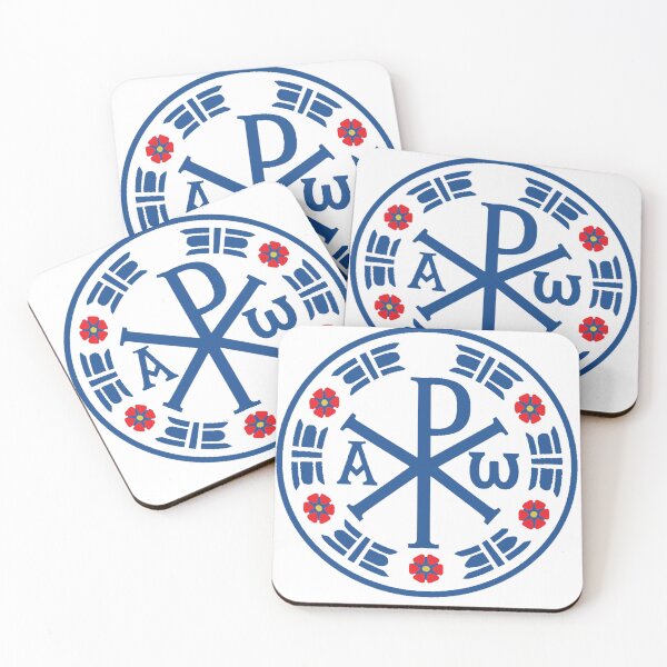 Item preview, Chi Rho Holy Christian Symbol of Constantine | Accurate Alpha and lowercase Omega designed and sold by Based History.