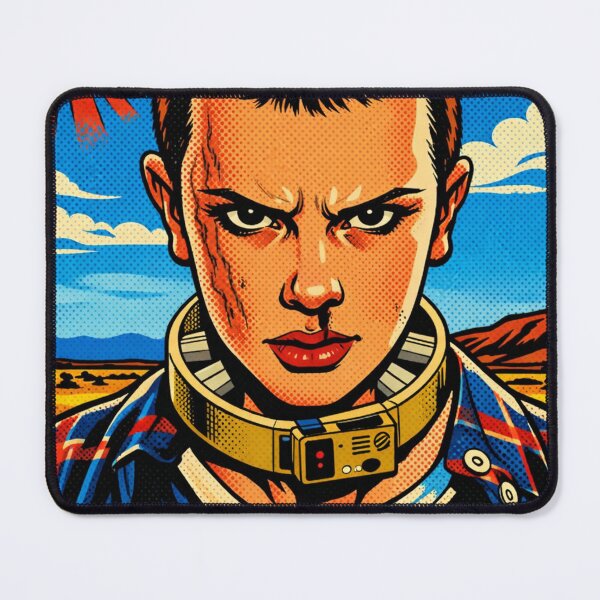 Item preview, Eleven Inspired Pop Art Portrait - Fan Art Illustration designed and sold by ThanksForToday.