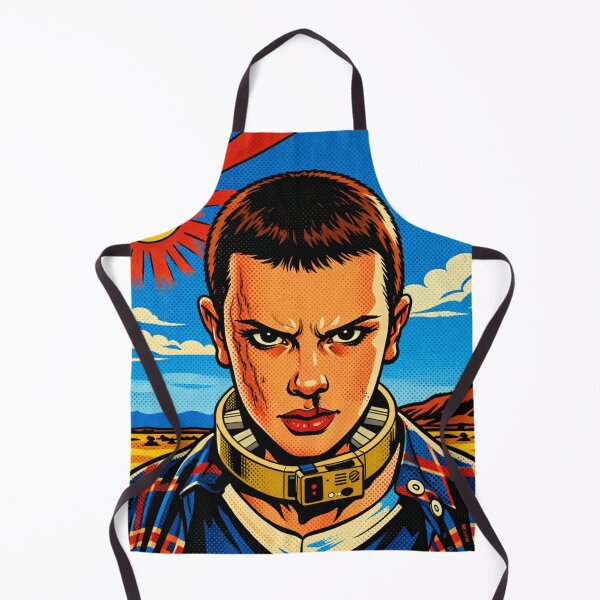 Item preview, Eleven Inspired Pop Art Portrait - Fan Art Illustration designed and sold by ThanksForToday.