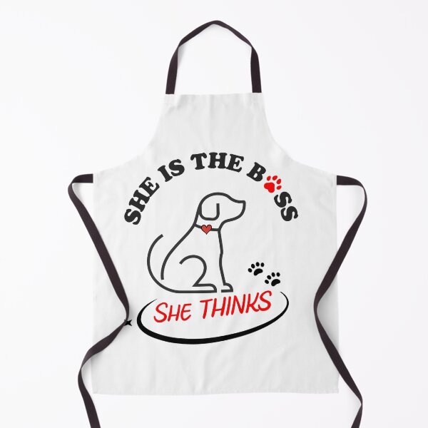 Item preview, Dog Owner Gift: She is the Boss ... She thinks designed and sold by MFOriginals.