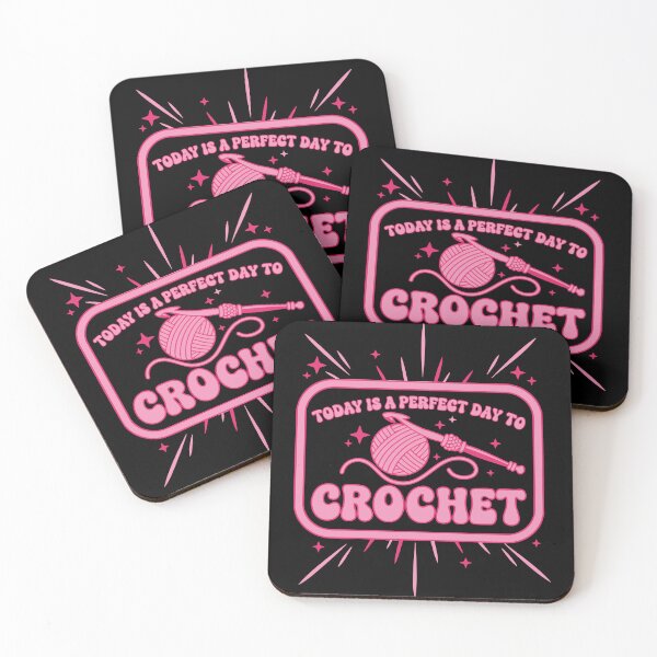 Item preview, Today Is A Perfect Day To Crochet Funny designed and sold by LuminOrb.
