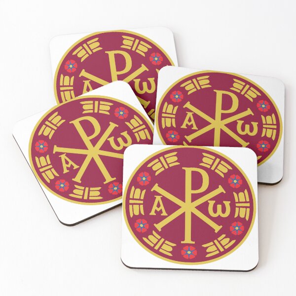 Item preview, Chi Rho Holy Christian Symbol of Constantine | Accurate Alpha and lowercase Omega designed and sold by Based History.