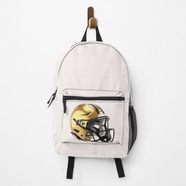 Item preview, Gold Football Helmet - Express your sporty nature and passion designed and sold by Nikoverse.