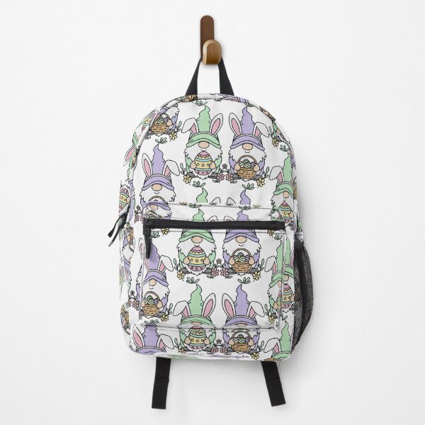 Item preview, Easter Gnomes with Bunny Ears and Colorful Spring Eggs Art designed and sold by SplashTastic.