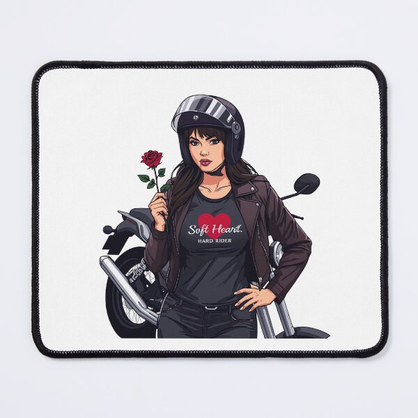 Item preview, Harley Woman Rider- Motorcycle Valentine Collection designed and sold by TwoWheels-shop.