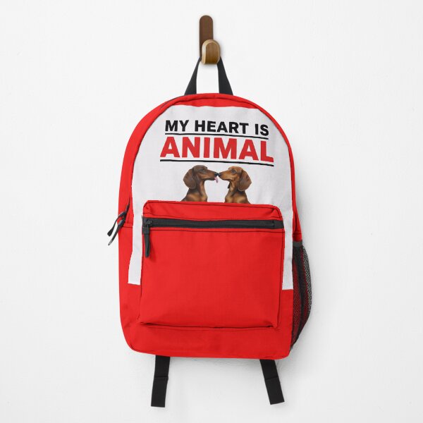 Item preview, Kissing Dachshunds, Zoomagic Puzzle, My Heart is Animal. designed and sold by ANIMALS IN LOVE - T- SHIRTS - Zoomagic Puzzle.