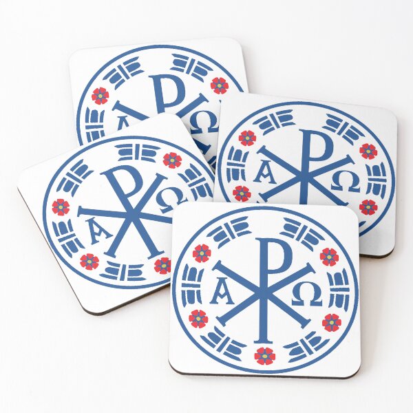 Item preview, Chi Rho Holy Christian Symbol of Constantine | Constantine Cross Emblem Art designed and sold by Based History.