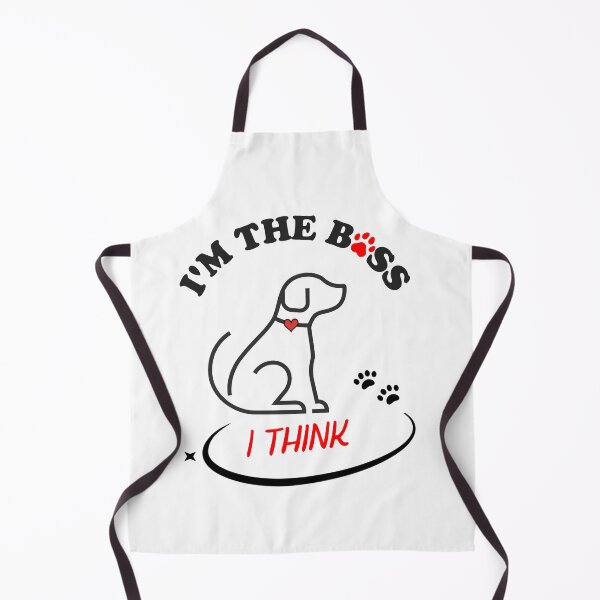 Item preview, Dog Owner Gift: I'm the Boss ... I think designed and sold by MFOriginals.