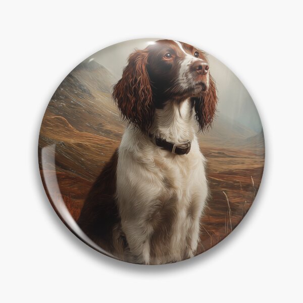 Item preview, English Springer Spaniel in a Field designed and sold by PetsArt.