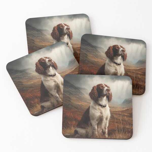 Item preview, English Springer Spaniel in a Field designed and sold by PetsArt.
