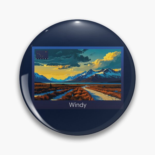 Item preview, Windy Alaska Travel designed and sold by Thistle-TShop.