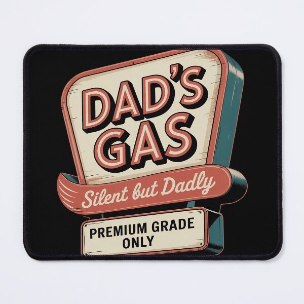 Item preview, Silent But Dadly Funny Father's Day Fart Dad Farting designed and sold by Voidbinder.