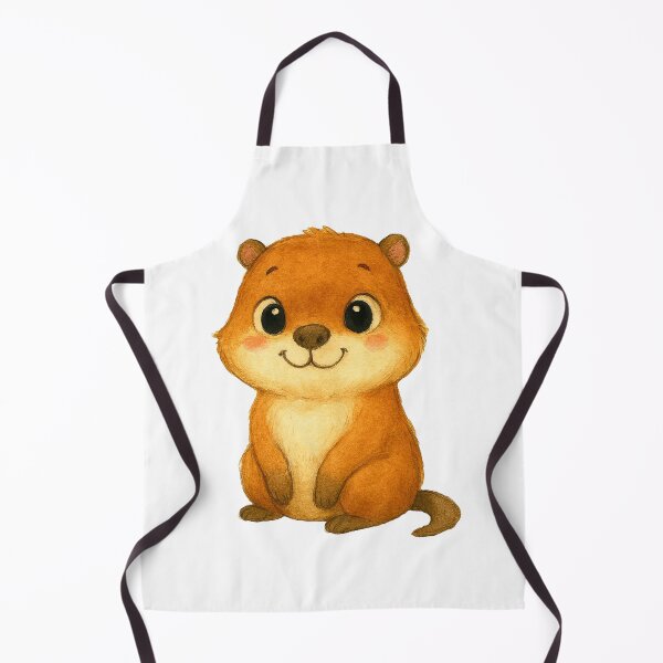 Item preview, The Alpine Stoic: Whimsical Whistling Marmot Illustration designed and sold by FreiherrPK.