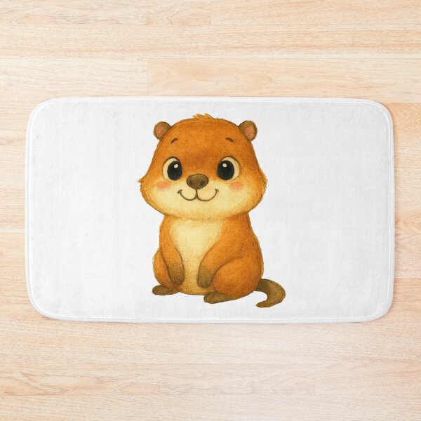 Item preview, The Alpine Stoic: Whimsical Whistling Marmot Illustration designed and sold by FreiherrPK.