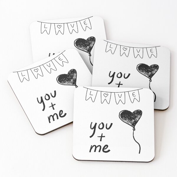 Item preview, Minimalist Valentine Black Background designed and sold by monicasstore.