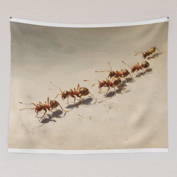 Item preview, Marching Ants on Sandy Path designed and sold by lautir.