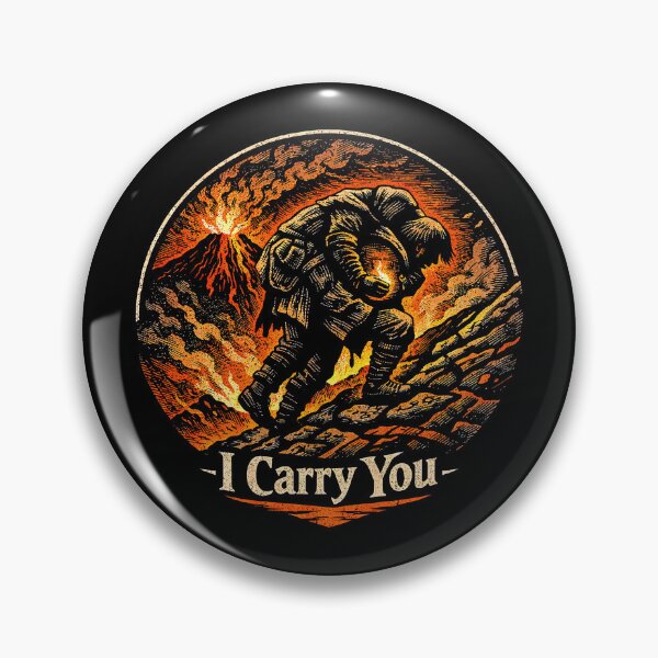 Item preview, Hero Carrying Friend I Carry You Art designed and sold by Retr0Tshirts.