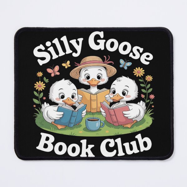 Item preview, Silly Goose Book Club Funny Meme Goose Book Lover designed and sold by Voidbinder.