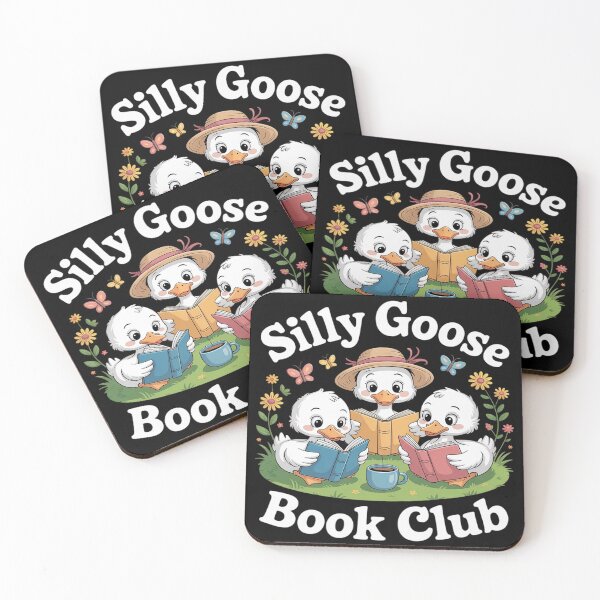 Item preview, Silly Goose Book Club Funny Meme Goose Book Lover designed and sold by Voidbinder.